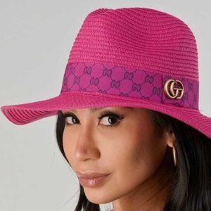 COPY - CG CHARM FEDORA HAT/ FEDORA HAT/BRIM